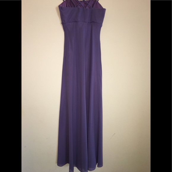 ONE OF A KIND Purple Prom Dress - Picture 3 of 6